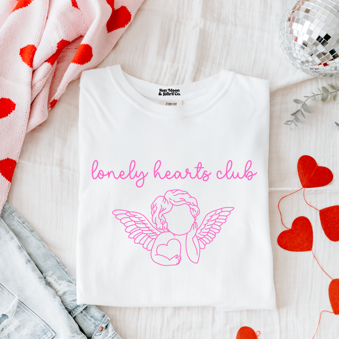 Lonely Hearts Club| Anti-Valentine's| Valentine's T-Shirt