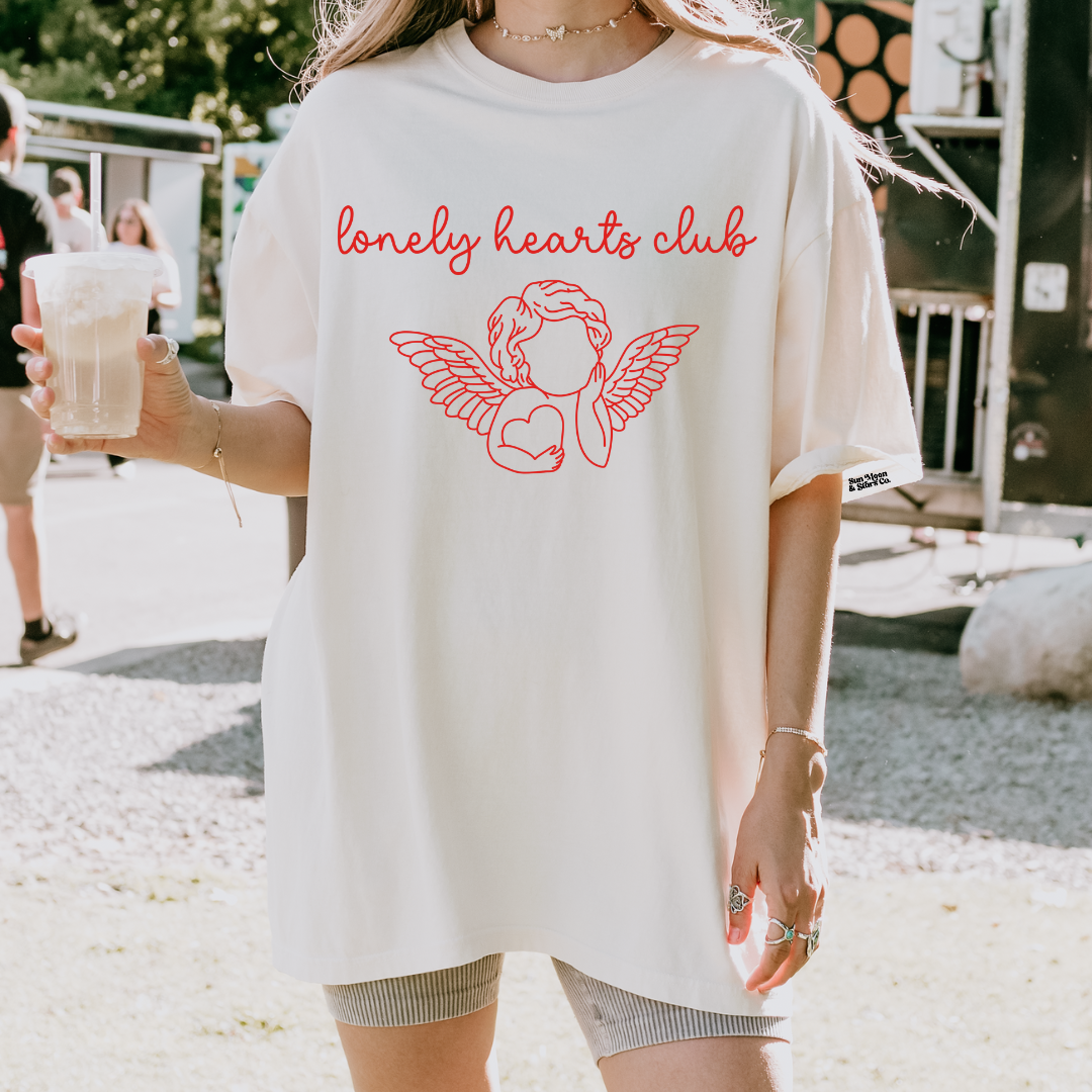 Lonely Hearts Club| Anti-Valentine's| Valentine's T-Shirt